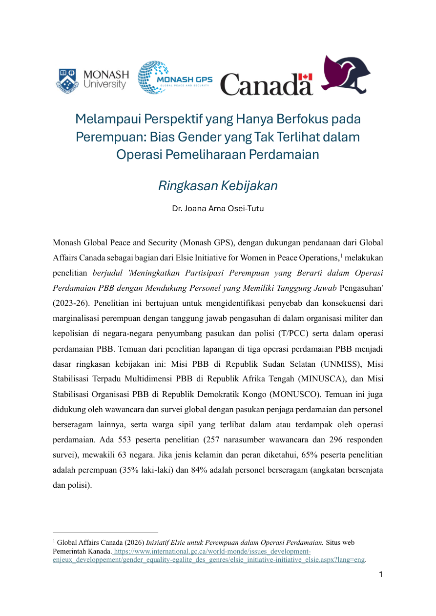 Melampaui Perempuan — Bahasa Indonesia